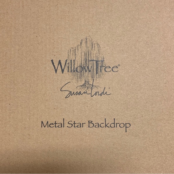 NEW Willow Tree Metal Star Backdrop for the Nativity Scene new in box - Picture 2 of 6